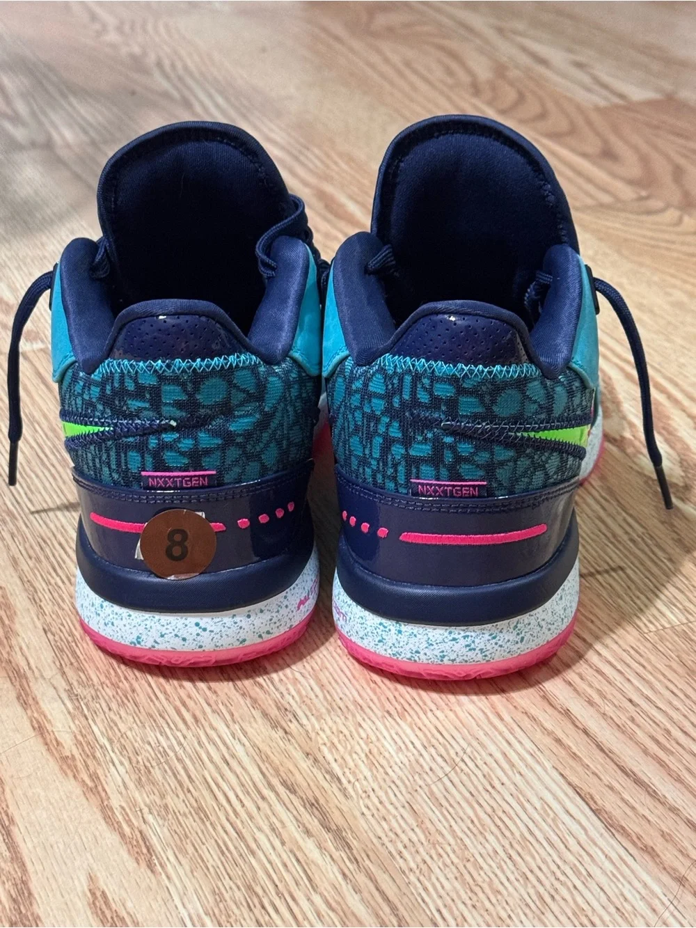 Nike Men's Teal, Pink & Black Athletic Shoes NWOT